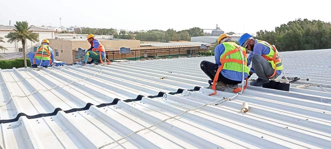 Metal Roof waterproofing in UAE