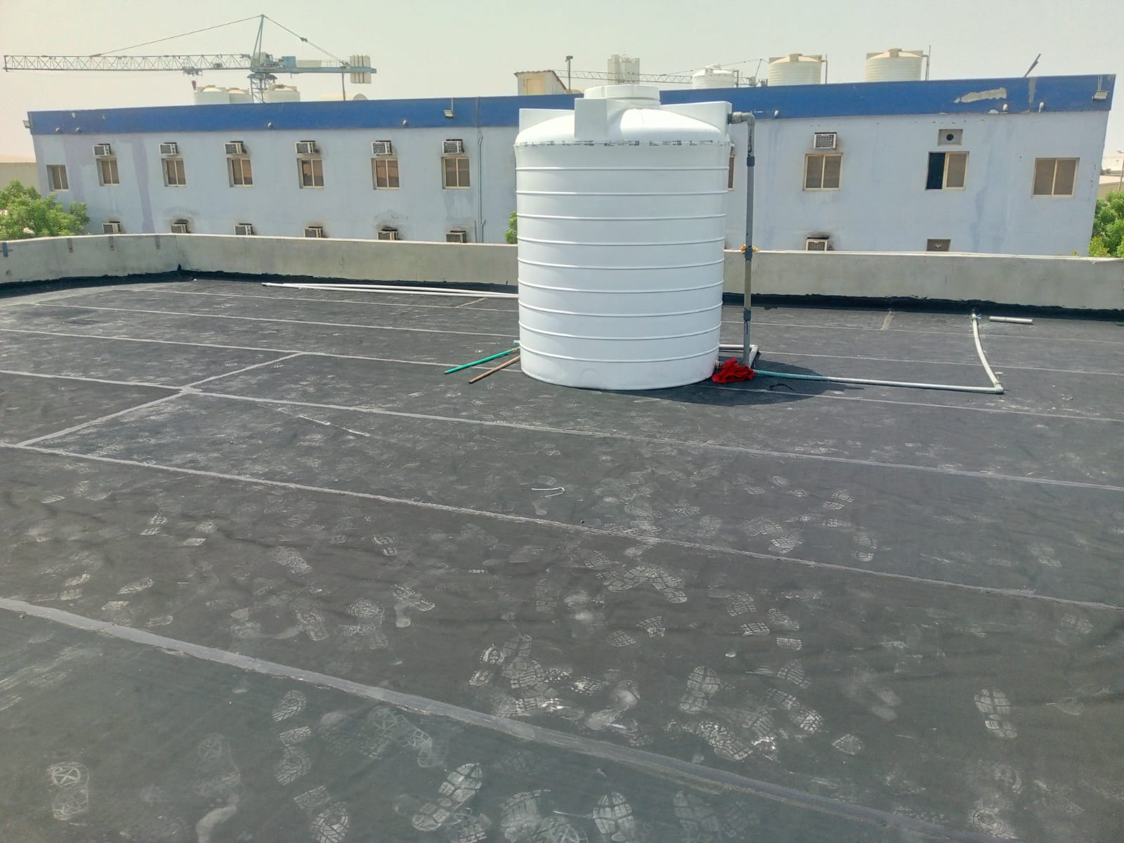 Concrete / Gravel / Tiles Roof Waterproofing
