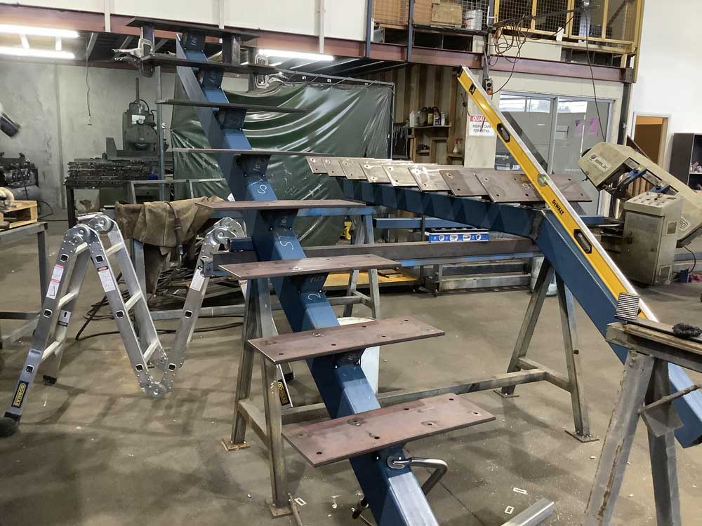 Mild Steel Staircase Fabrication & Installation