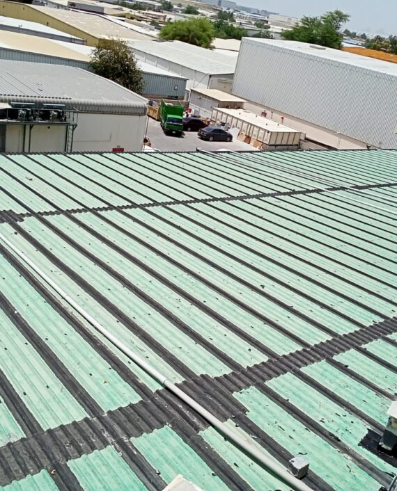 Green Metal Roof UAE