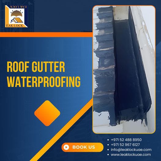 Metal Roof Gutter Waterproofing