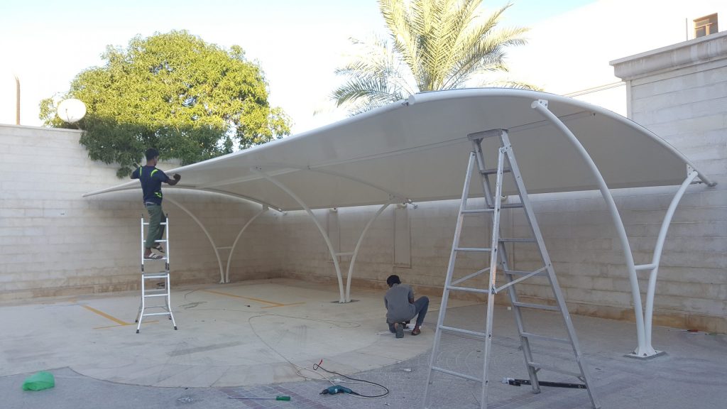 Car Parking Shades Fabrication